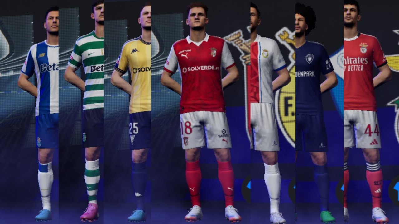 All Jerseys Liga Portugal Club eFootball 2026
