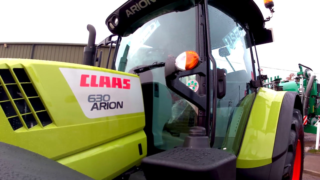 2016 Claas Arion 630 6.8 Litre 6-Cyl Diesel Tractor (155/165HP)