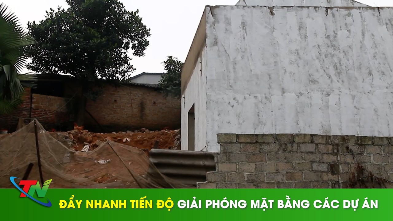 Đẩy nhanh tiến độ giải phóng mặt bằng các dự án
