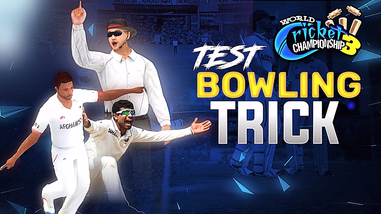🔥 WCC3 Test Bowling Trick | Wcc3 New update Test Match Bowling Trick |