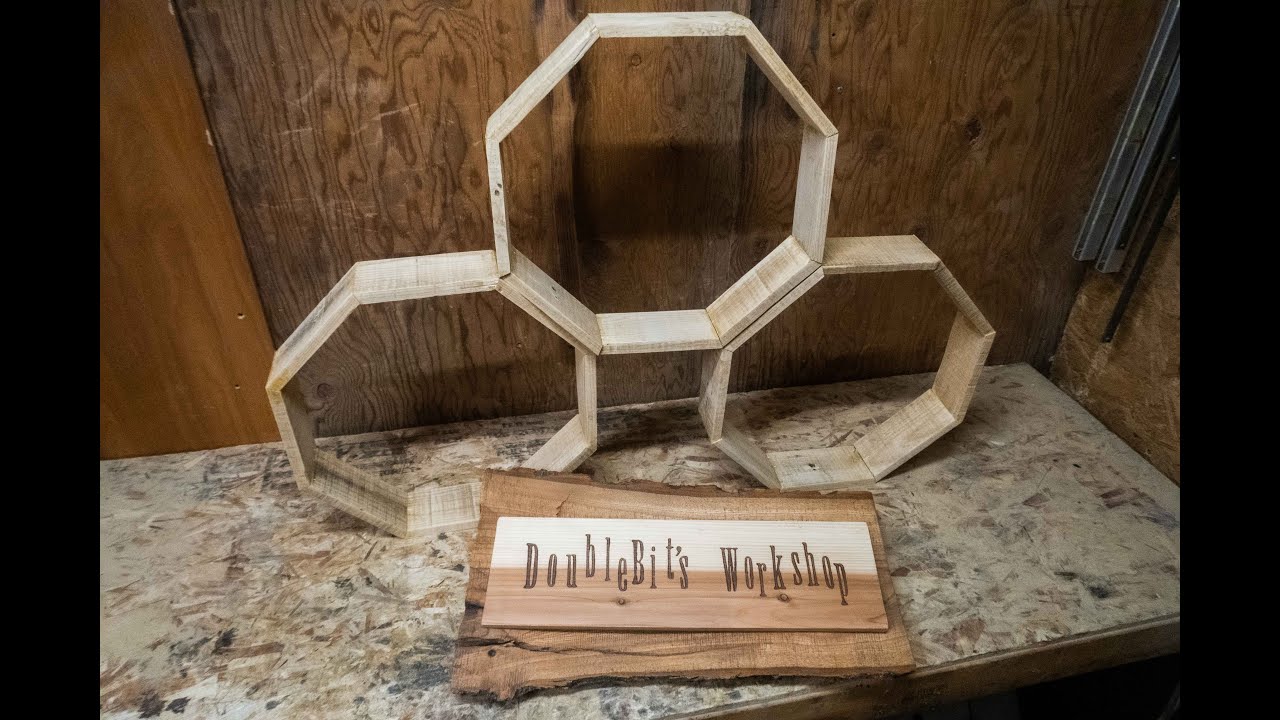 How to Make Octagon Shelves with Pallet Wood
