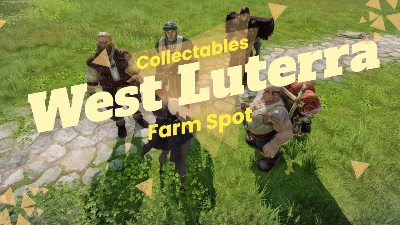 Lost Ark Adventure Tome West Luterra Collectables Farm Location Fast Loot
