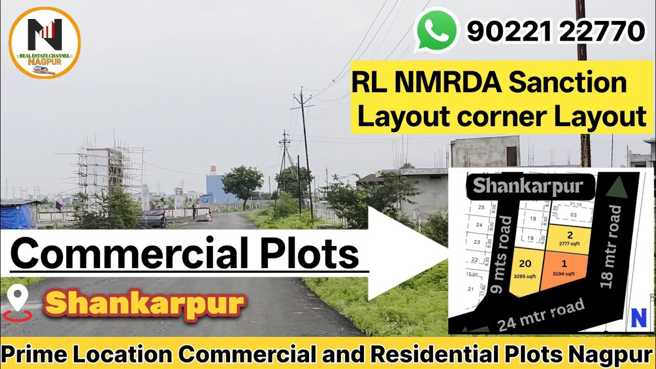 Commercial Plots in Shankarpur Nagpur|Prime Location Plots in Nagpur City|