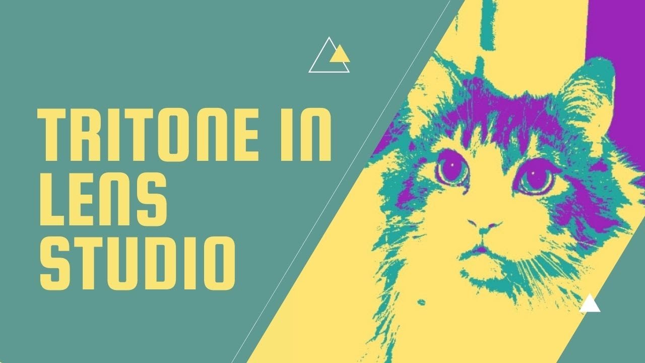 Материал тритона в Lens Studio