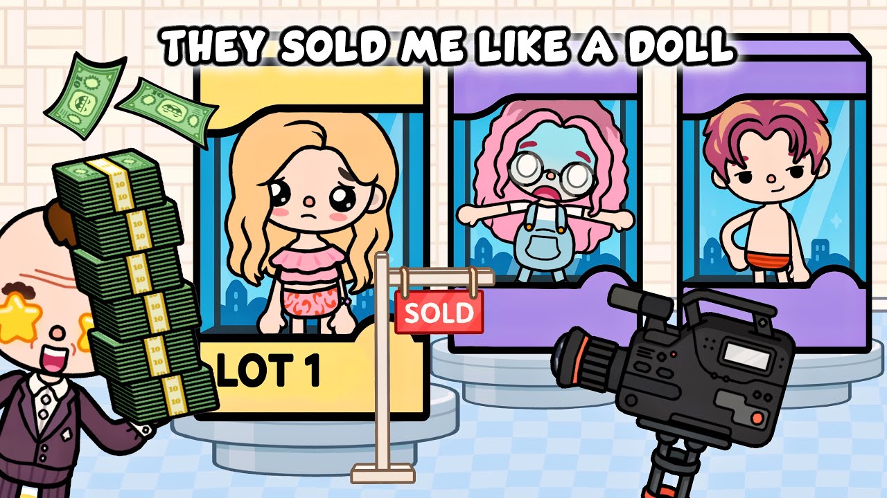 They Sold Me Like a Doll  😭  | Fake Modeling Agency Story| Toca Boca Life Story