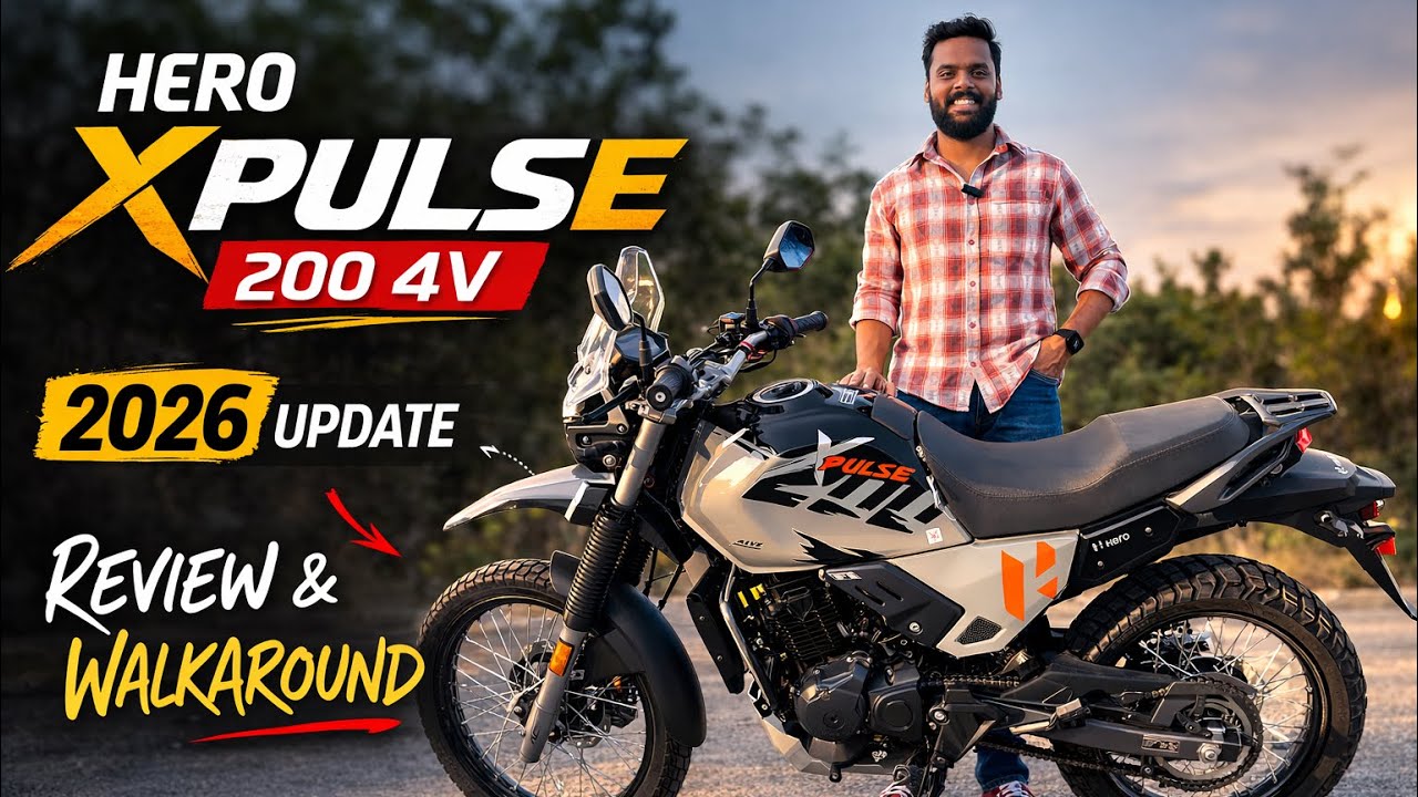 Hero Xpulse 200 4v 2026 Review & Walk around | The Updates On The Bike | Carbs & Injects
