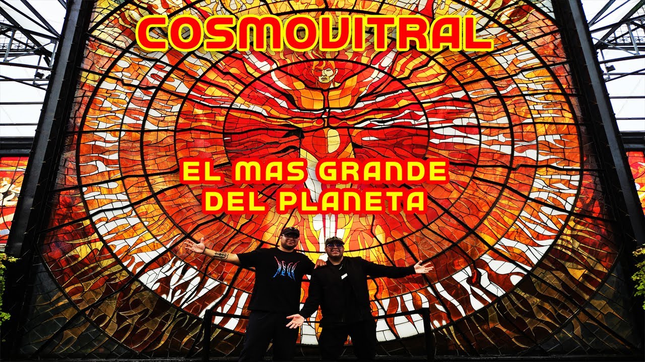 El COSMOVITRAL de Toluca: &iquest;El VITRAL m&aacute;s ESPECTACULAR de M&eacute;xico | 4K