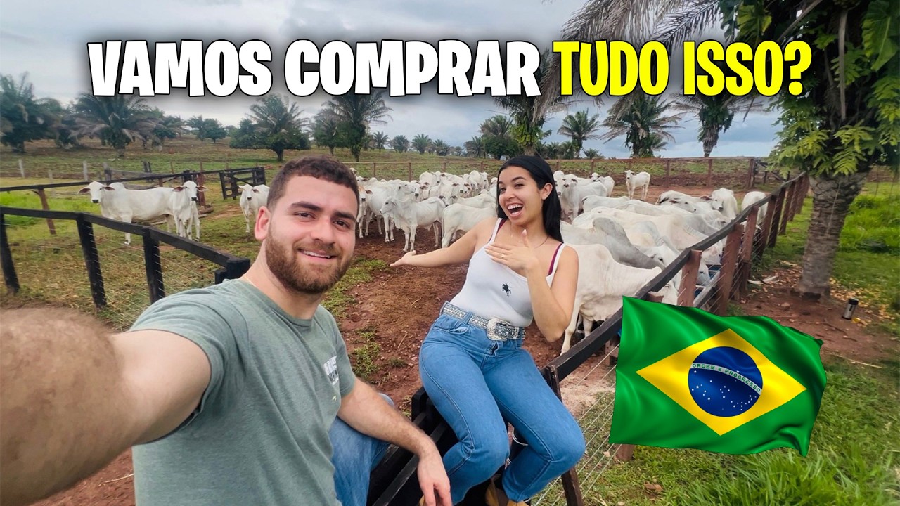 COMPRAR TERRAS NO BRASIL? 🇧🇷 Mostrando a fazenda e nossos planos!