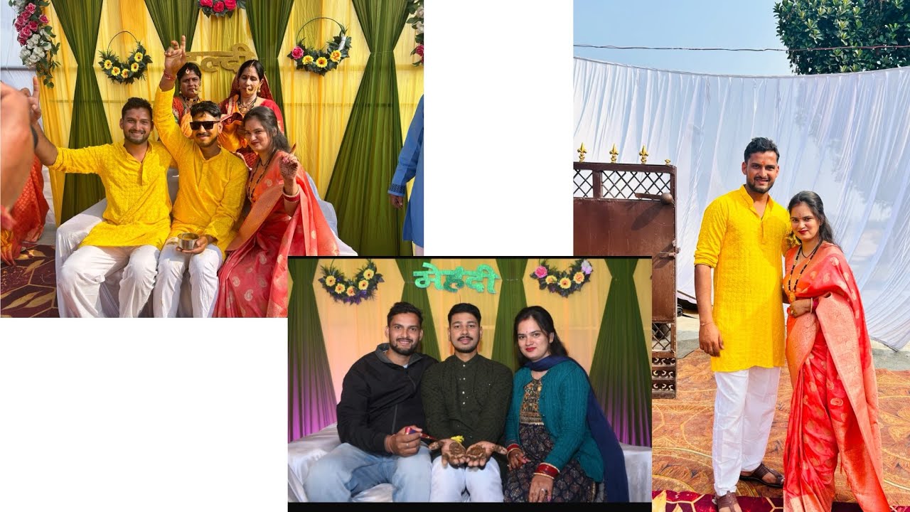 ससुराल की पहली शादी🎉🥳🥳 दीपक & ममता 🥳#viralvideo #trending #shadiwalaghar #shadi 