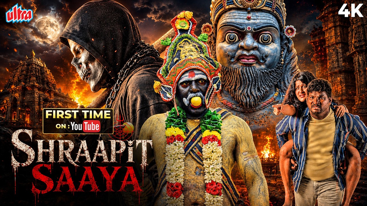 SHRAAPIT SAAYA (2026) South THRILLER New BLOCKBUSTER Release Movi Hindi Dubbed 4K Mahendraa Neema