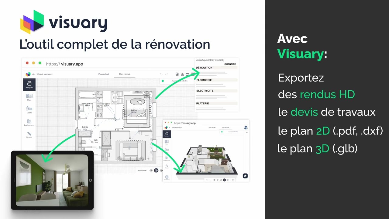 Tutoriel complet Visuary Rénovation