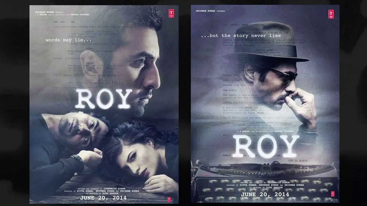 Roy Movie Poster - Ranbir Kapoor, Arjun Rampal, Jacqueline Fernandez | Hindi movie trailer-2014