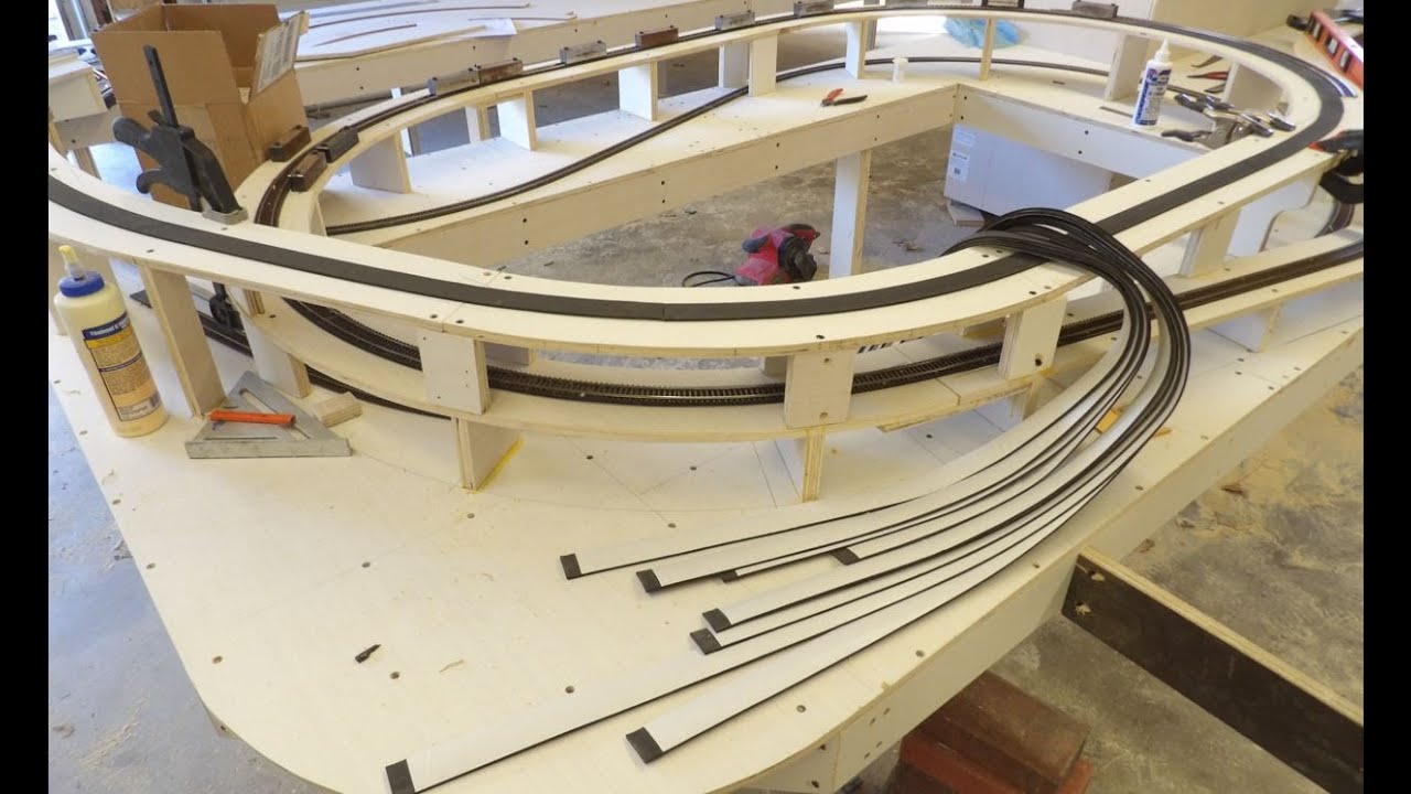 Self-adhesive foam roadbed now available pre-cut into strips for your convenience.