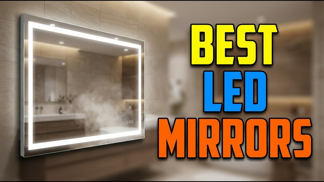 TOP 5 Best LED Bathroom Mirrors with Lights 2026