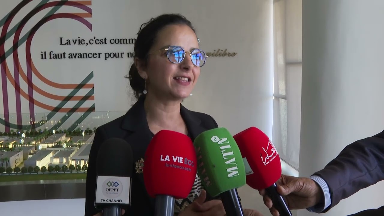 Conférence de presse de la DG de l’OFPPT à la CMC Laâyoune – Dispositif des Provinces du Sud