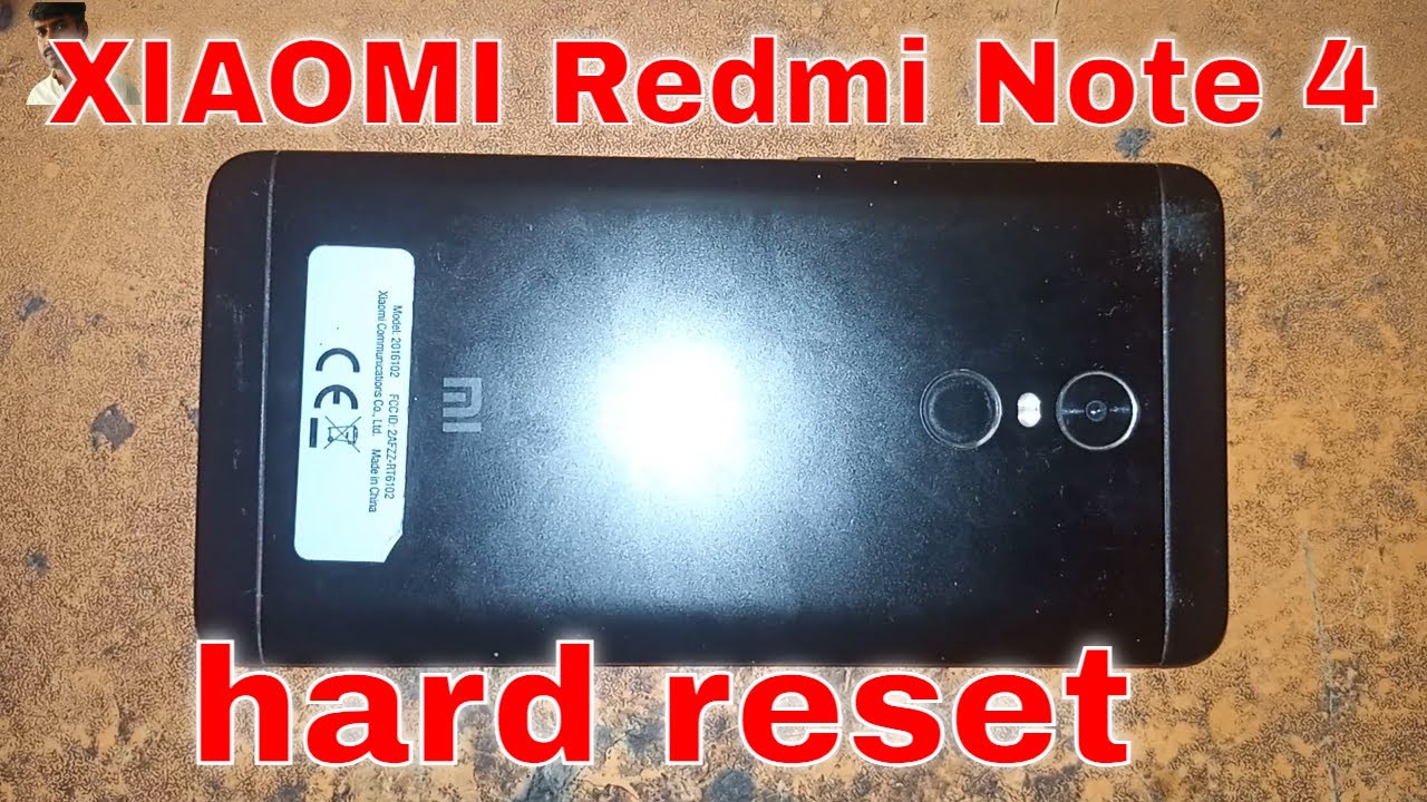 redmi mi note 4 hard reset How to Hard Reset XIAOMI Redmi Note 4 - Bypass Screen Lock  Wipe All Data