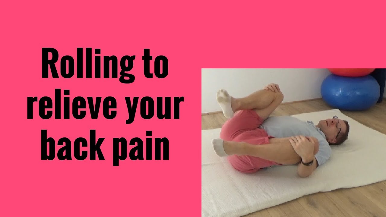 Rolling to relieve lower back pain