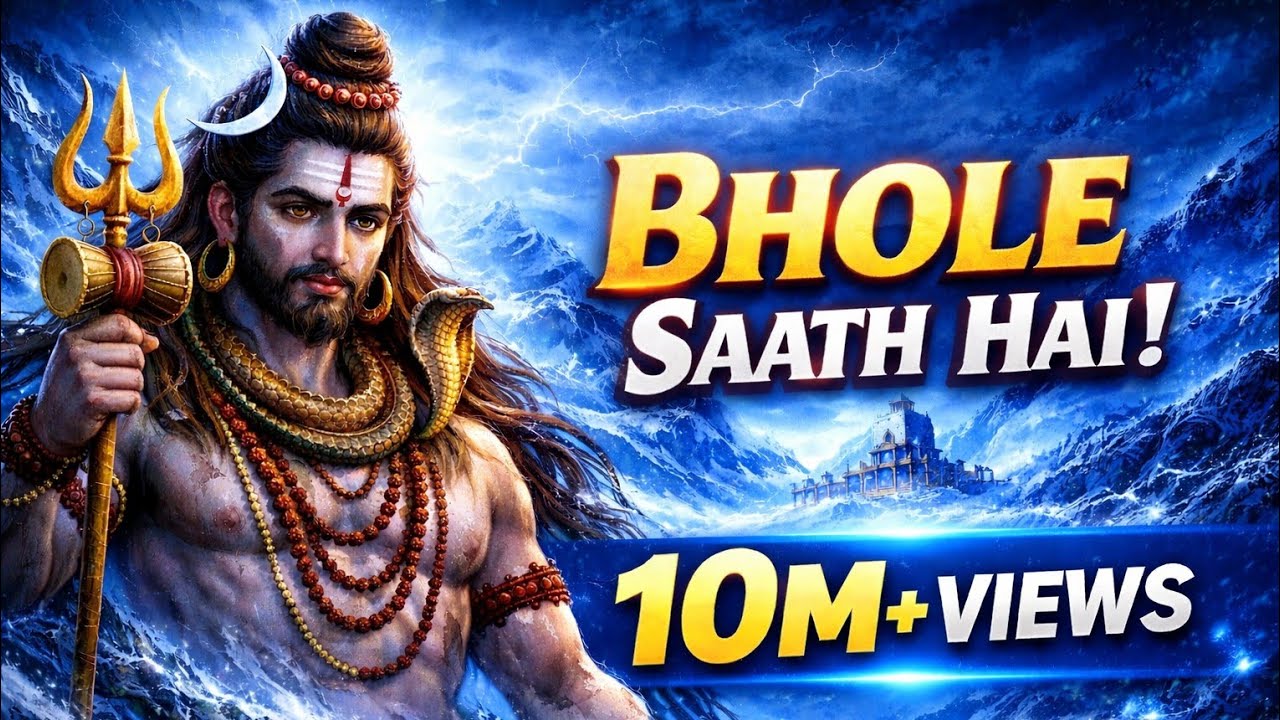 Bhole Saath Hai (Official Music Video) | Akash Duggal | Mahadev New Song 2026 | Bholenath Song 🔱🔥