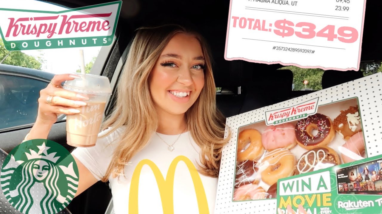 ONLY Eating What THE CAR IN FRONT ORDERS!!