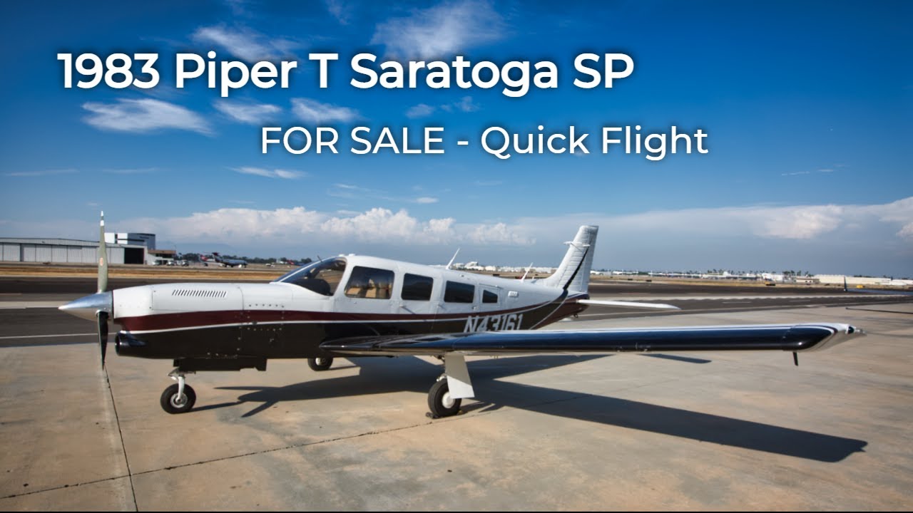 #43 1983 Piper T Saratoga SP Продаётся - Полностью стеклянная панель