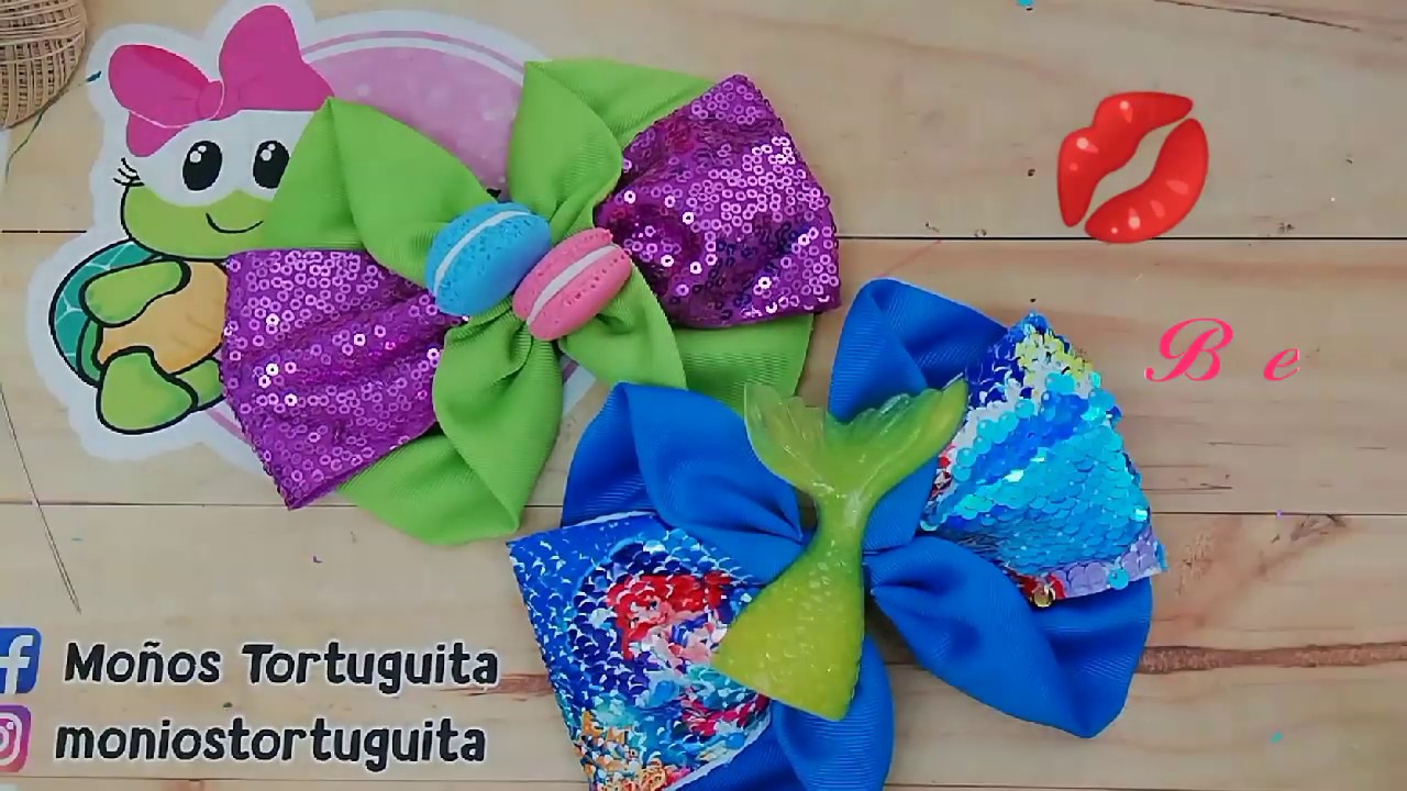 Moño con listón 3 
