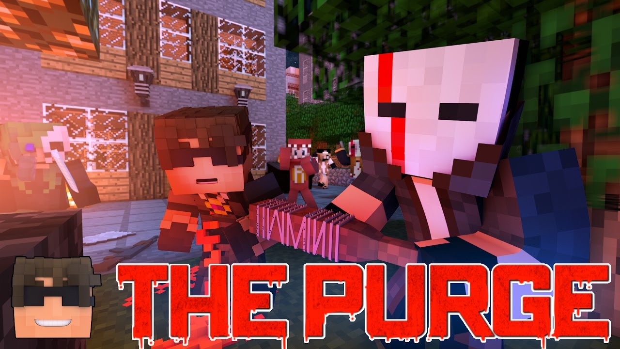 A Survival Story Begins | Minecraft THE PURGE Roleplay | Episode 1