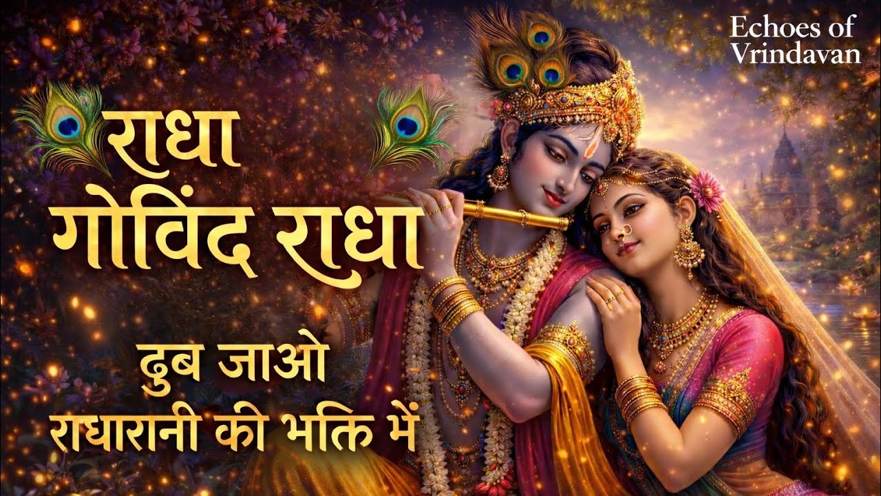 ✨ राधा राधा गोविन्द राधा | Radha Radha Govind Radha | Echoes of Vrindavan ✨