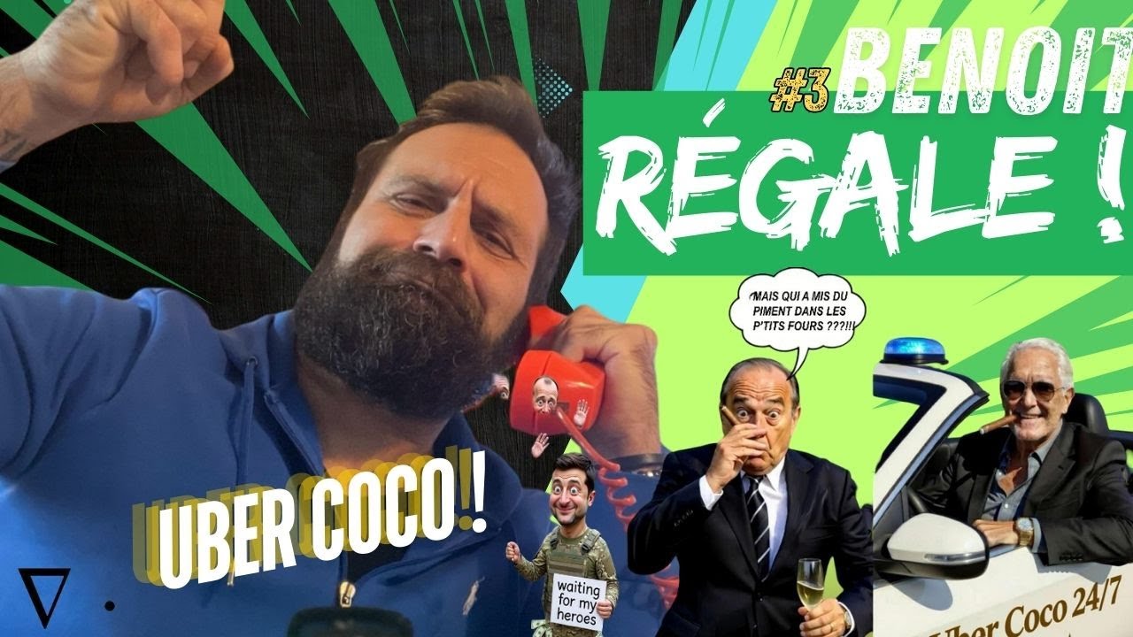 LE PERLIMPINPIN EXPRESS, MOUCHOIR ET SUCRE GLACE ... C'EST L'UBER COCO ! | BENOIT RÉGALE #3