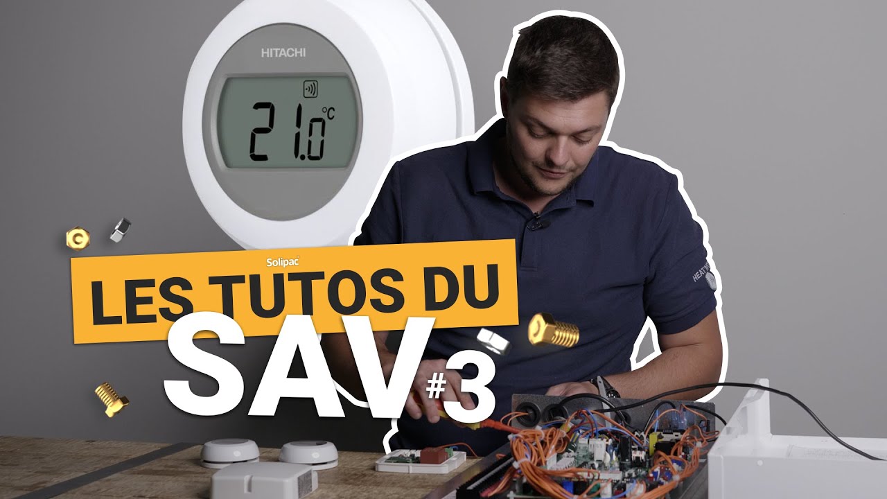 TUTO SAV #3 - Appairer vos thermostats à votre pompe à chaleur Hitachi 🔥