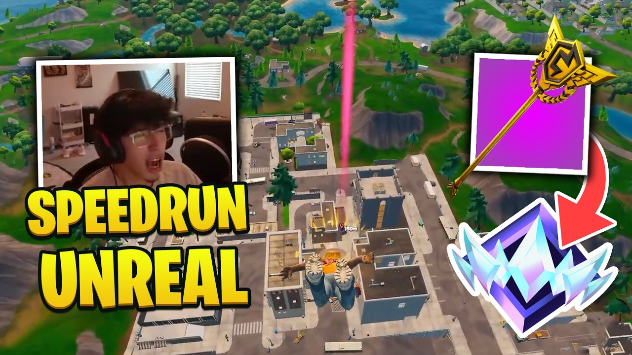 Zenn SPEEDRUN To UNREAL Ranked in Season 2 with FNCS Pickaxe