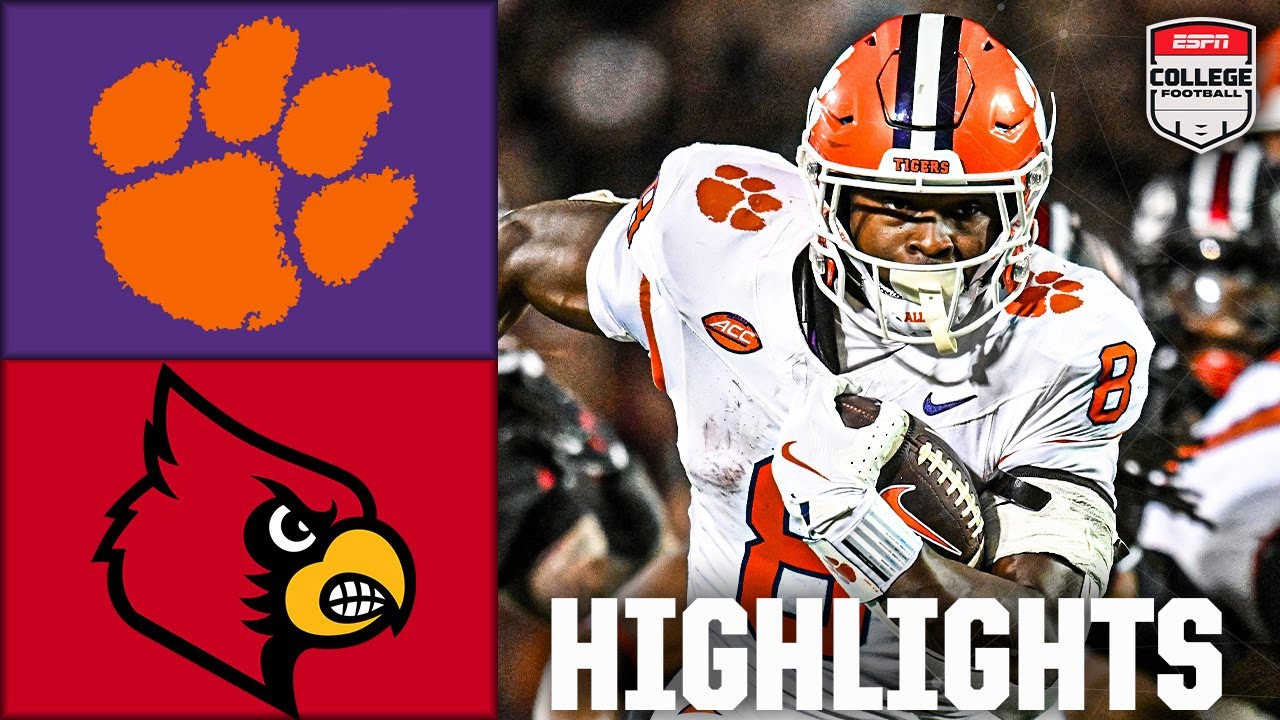 Clemson Tigers vs. Louisville Cardinals | Full Game Highlights | ESPN College Football