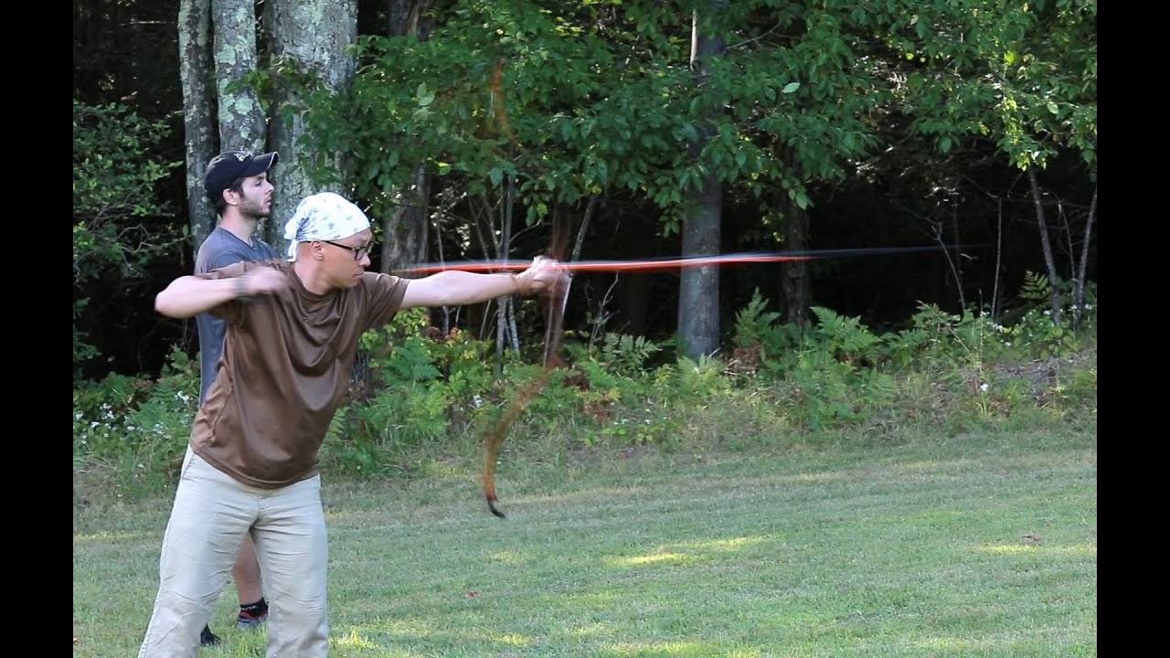 Gao Ying Chinese archery method with Kaiyuan bow 開元弓高穎 武經射學正宗