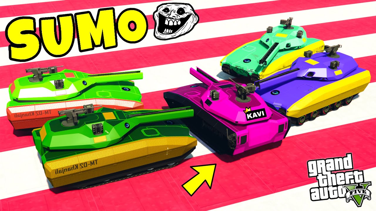 KAVI IS A SUMO GOD LEVEL PLAYER IN GTA 5 😎