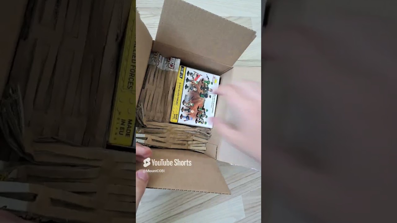 Co jest w paczce #shorts #cobi #bricks #lego #opening #box #paczka #inpost film niczego nie promuje