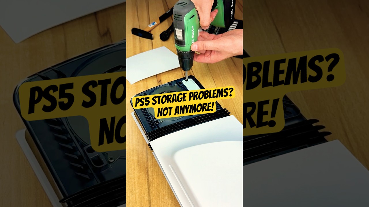 Как расширить память PS5 Pro 🎮 🛠