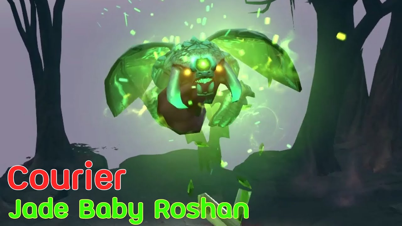 Dota2 Courier Jade Baby Roshan