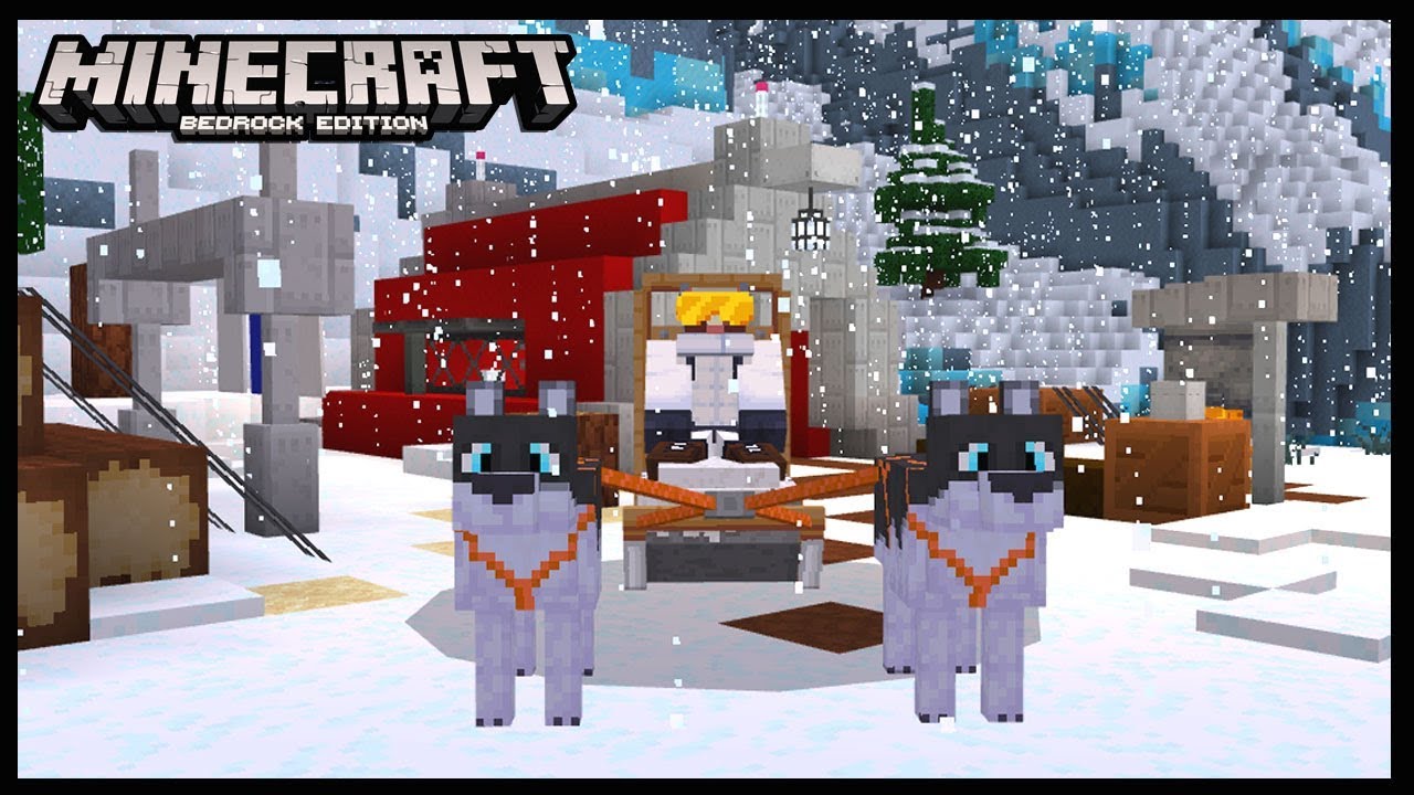 MONSTERS FROM THE ICE!!! | Minecraft Bedrock Map Ft. NettyPlays | #1