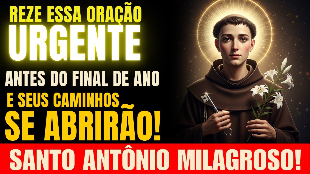 Faça esta oração a Santo Antônio antes do dia 31🔥