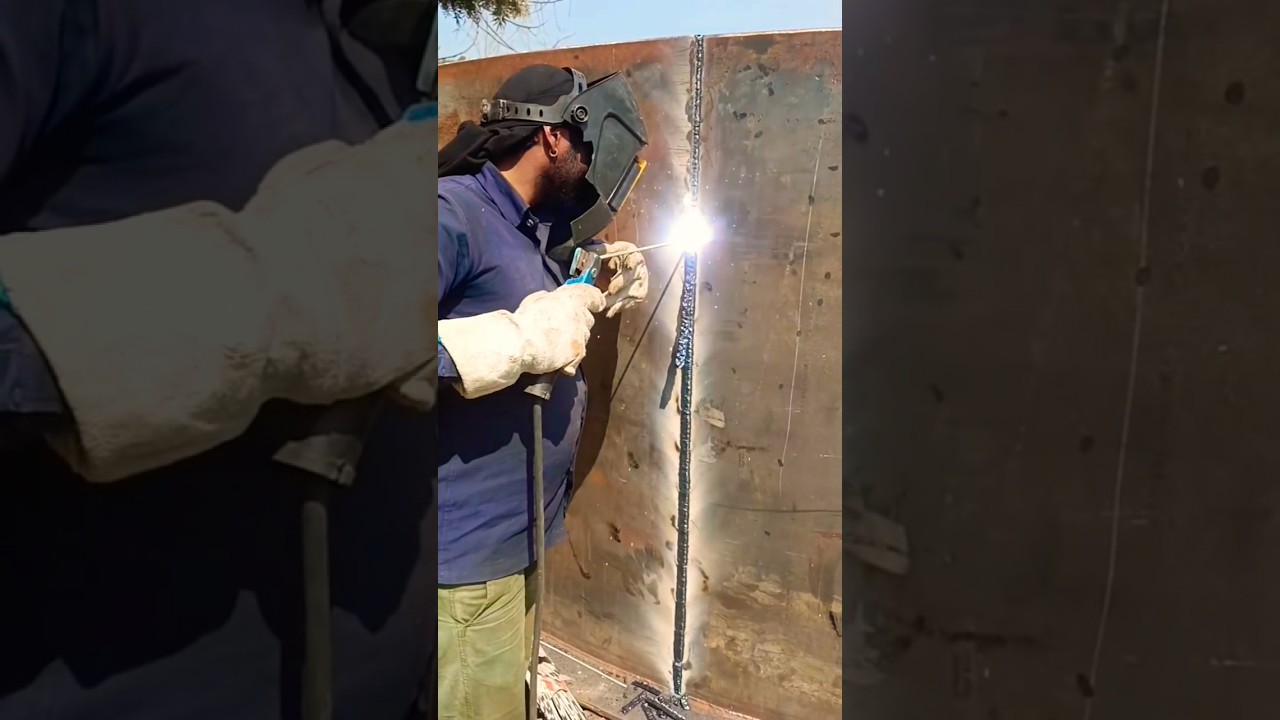 12 mm 3G Smaw welding @anuptechmane #stickwelding #anuptechmane #amitmane #welding