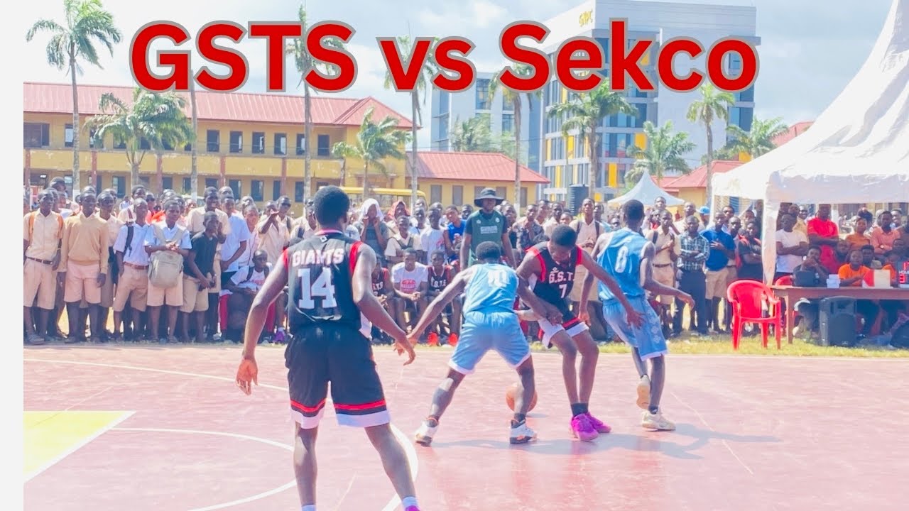 Sekondi College vs GSTS - Boys Basketball Semifinal