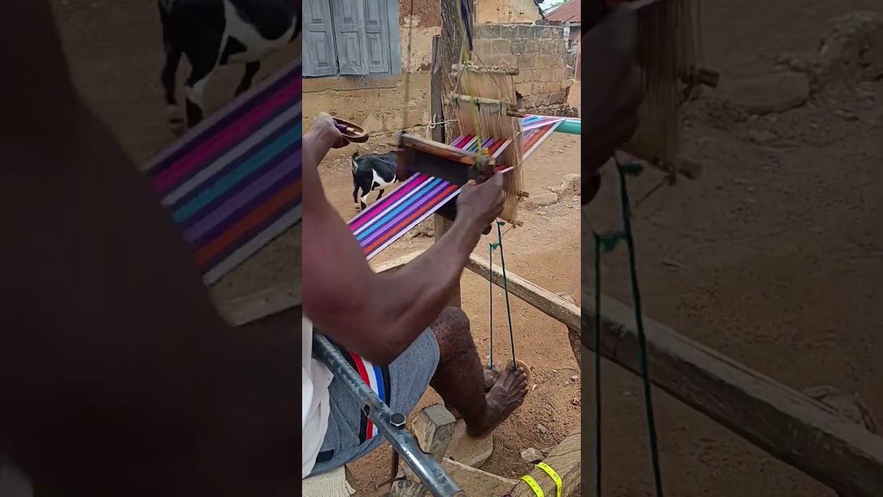 How Aso-ofi is being weaven #contentcreator #asooke #fashion #ilorin