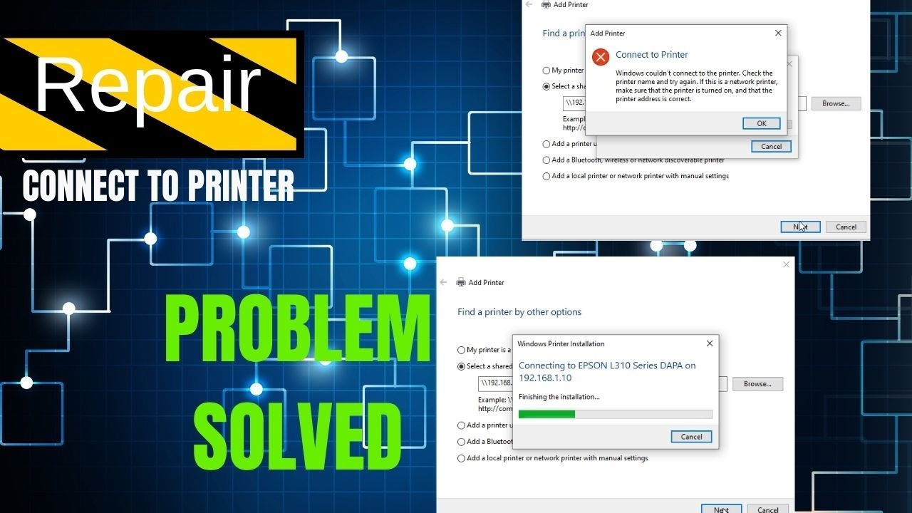 Update Terbaru Mengatasi Printer Sharing Gagal Terhubung