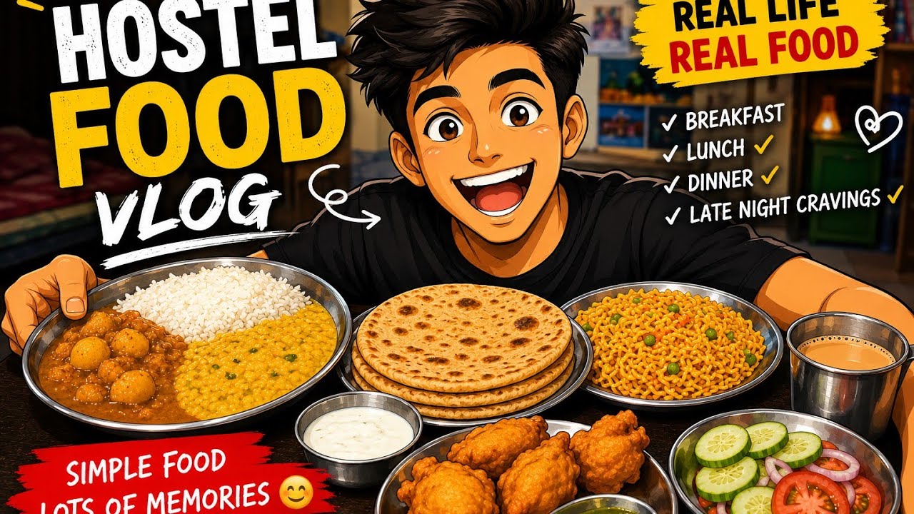 ❤️ Simple Food, Beautiful Memories | Hostel Mess Vlog