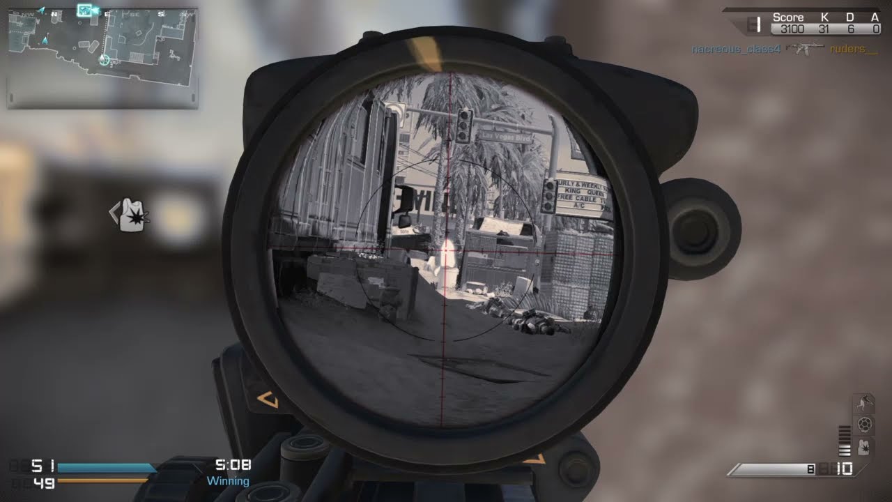 Destroying with a sniper!!! Cod Ghosts LYNX Gameplay (44 Kills in TDM)