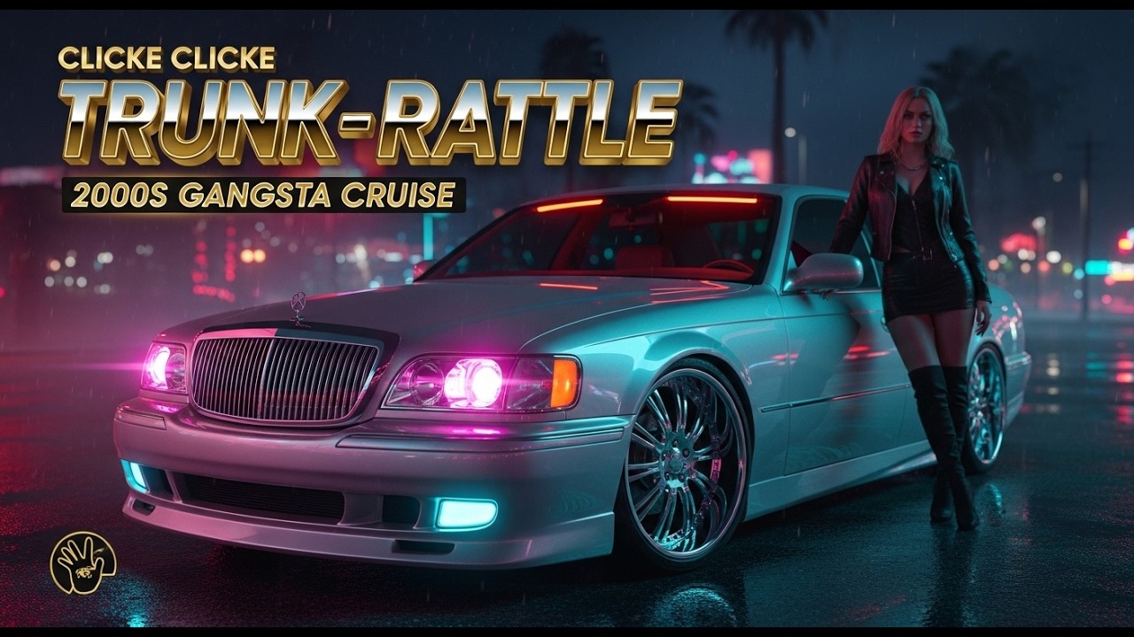 TRUNK-RATTLE MANIFESTO (2000s West Coast Gangsta Mix)  Lowrider Night Drive