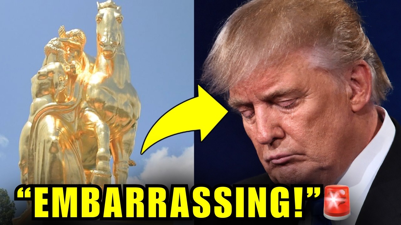 🚨НОВАЯ ЗОЛОТАЯ СТАТУЯ Трампа вызвала ЖЕСТКУЮ РЕАКЦИЮ... О нет!
