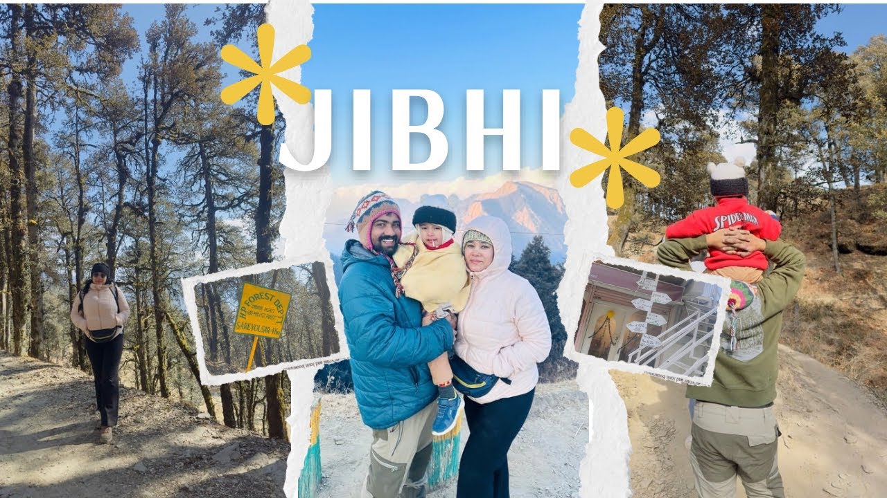First Vlog Ever |📍 Jibhi, Himachal Pradesh 🏞️ | Mini Thailand | Jibhi waterfall | Serolsar Lake Trek