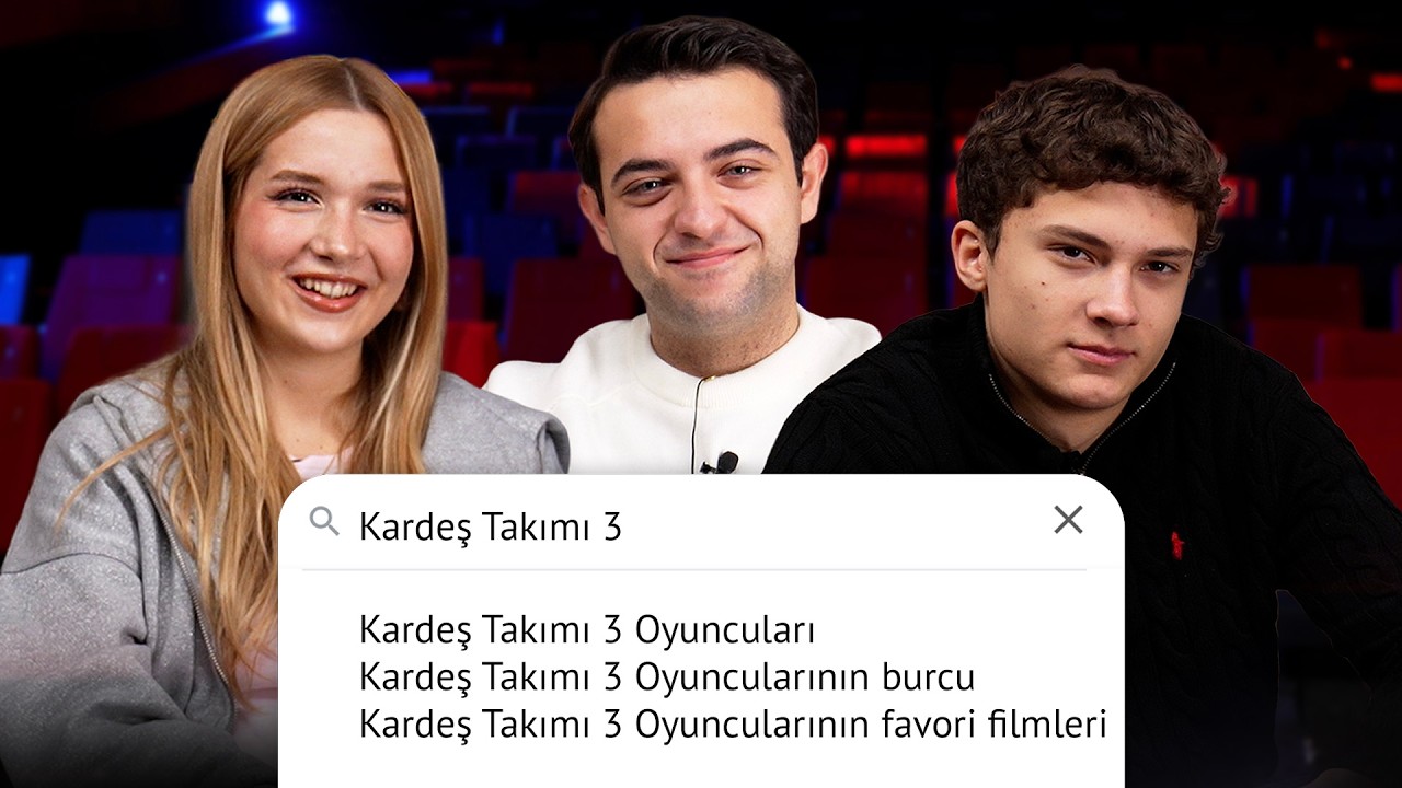 KARDEŞ TAKIMI 3 FİLMİNİN OYUNCULARI İLE RÖPORTAJ