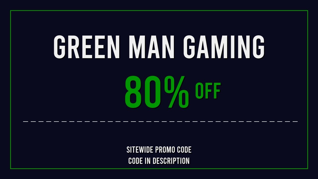 Green Man Gaming Promo Code 2025 June