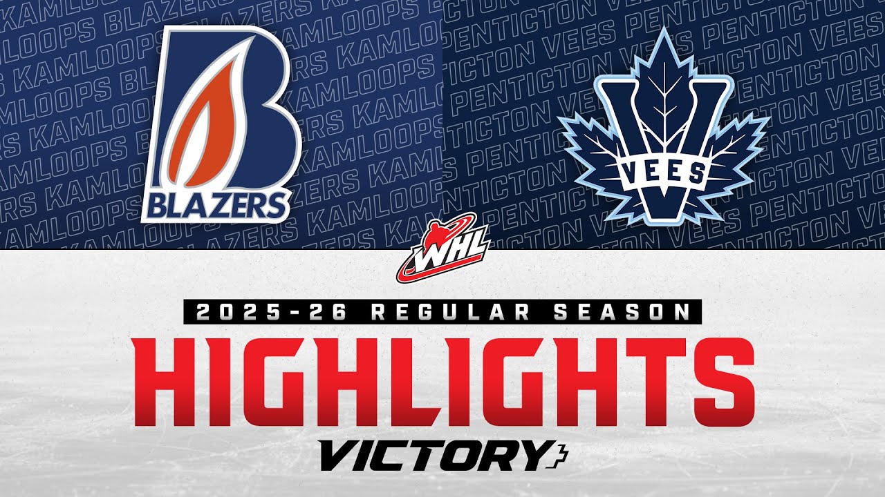 Kamloops Blazers at Penticton Vees 01/30 | WHL Highlights 2025-26